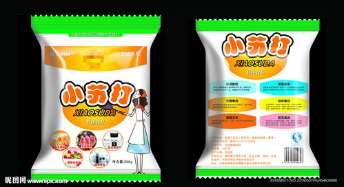 膨化食品苏打包装图图片